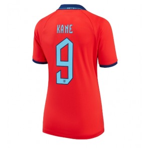 Maillot de foot Angleterre Harry Kane #9 Extérieur Femmes Monde 2022 Manches Courte